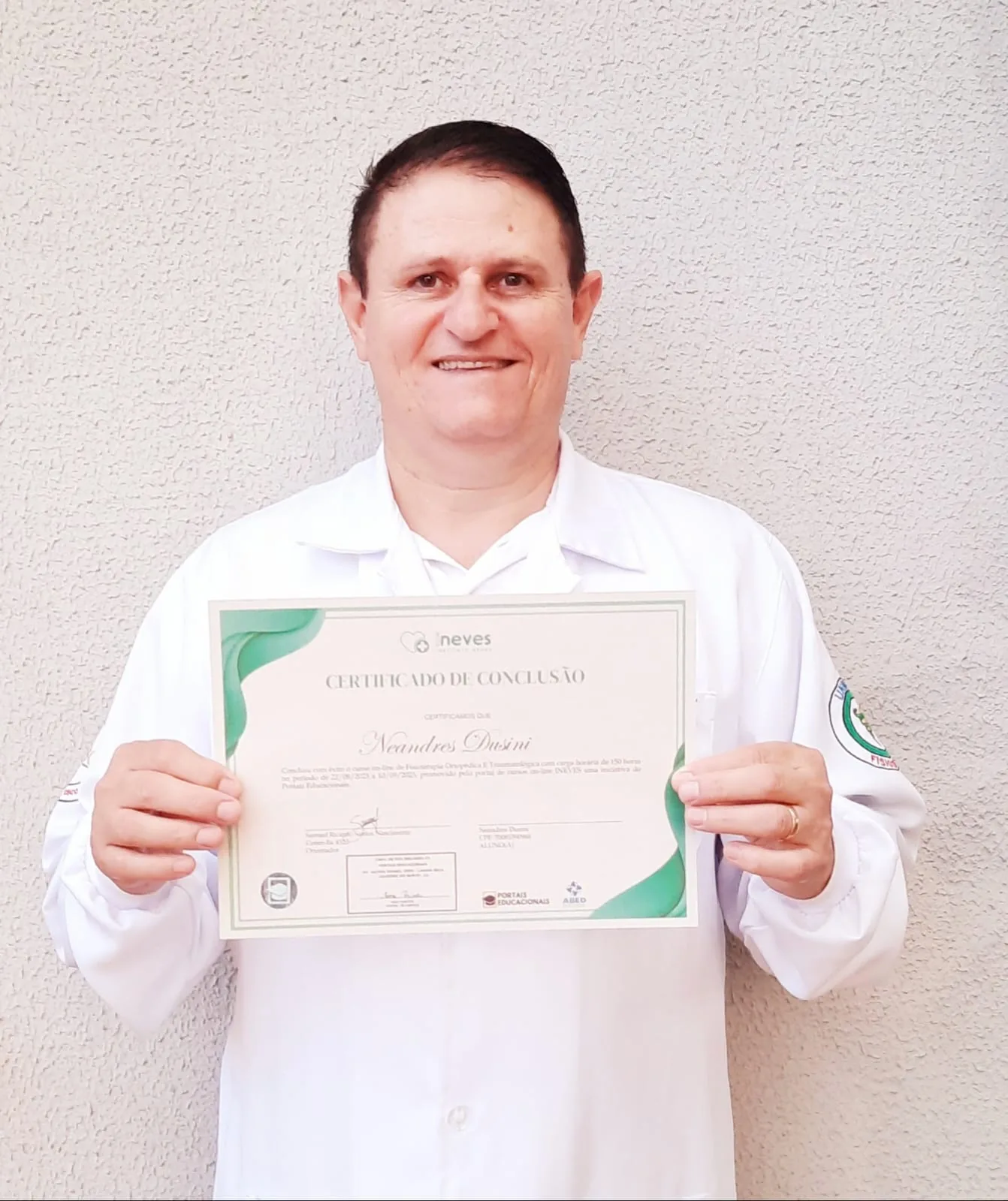 Aluno certificado